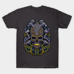 Cyborg Heads S02 D59 T-Shirt